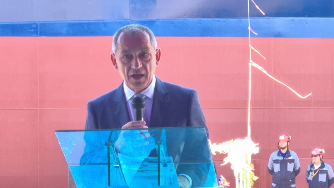 SNC a lansat la apă nava „Histria Elara”